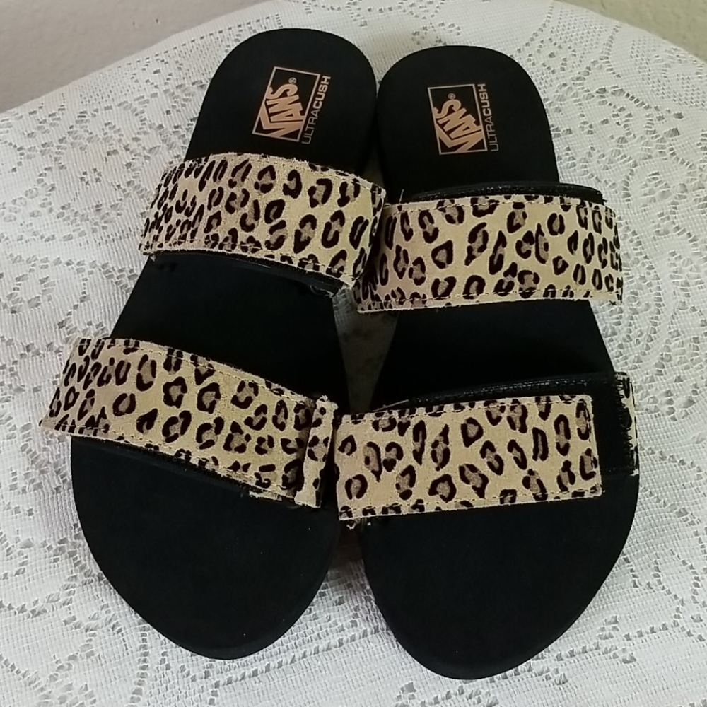 Van's Ultra Cush Cheetah Flips